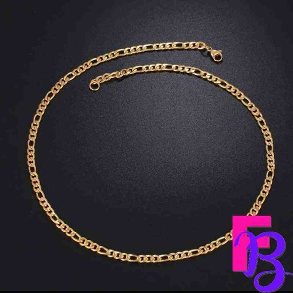 *NEW!* 5mm 24" 14K Italian Figaro Chain - Picture 2 of 10